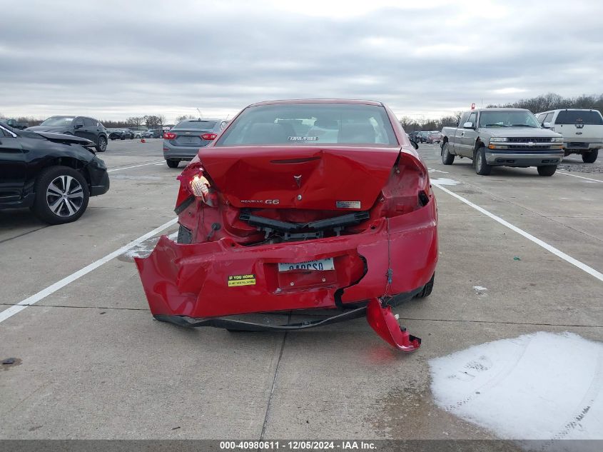 2007 Pontiac G6 VIN: 1G2ZG58B474237751 Lot: 40980611