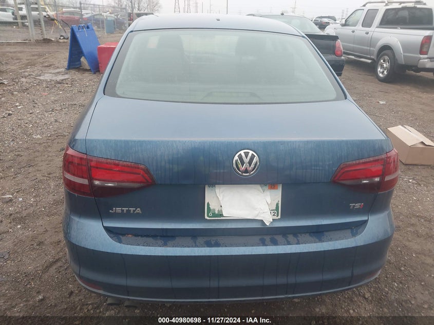 2017 VOLKSWAGEN JETTA VIN: 3VW2B7AJ5HM376055