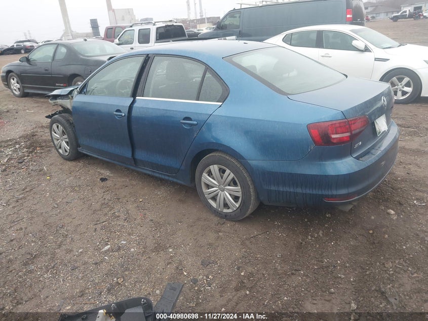 2017 VOLKSWAGEN JETTA VIN: 3VW2B7AJ5HM376055
