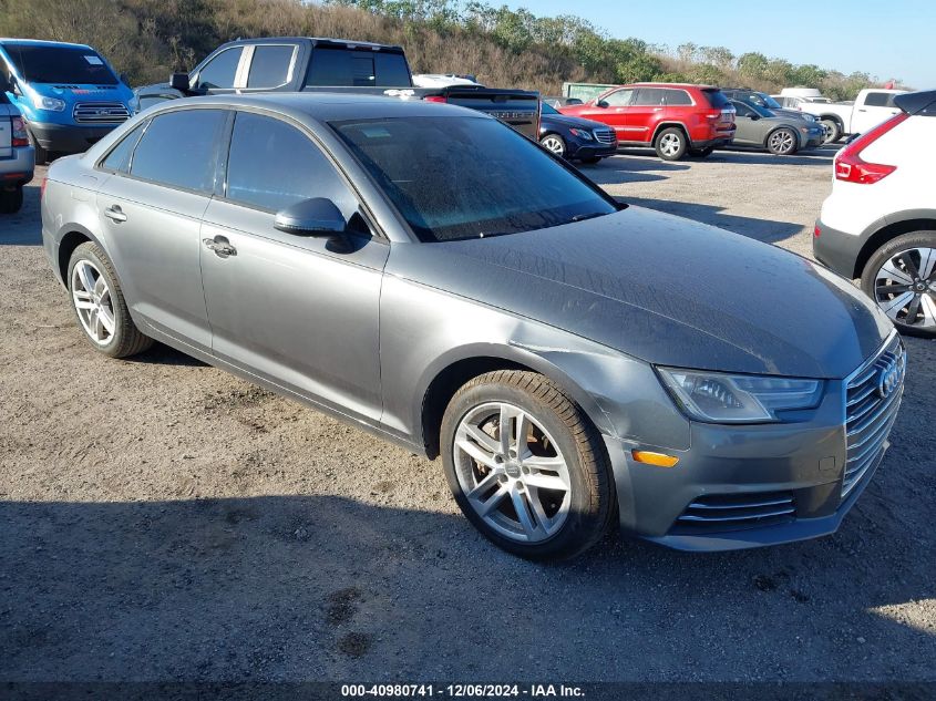 2017 AUDI A4 2.0T PREMIUM - WAUGNAF44HN021977