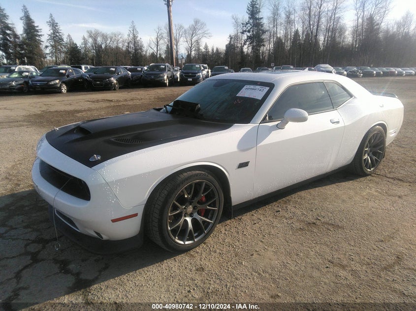 Vin: 2c3cdzdj7fh821968, lot: 41470558, dodge challenger srt 392 20152