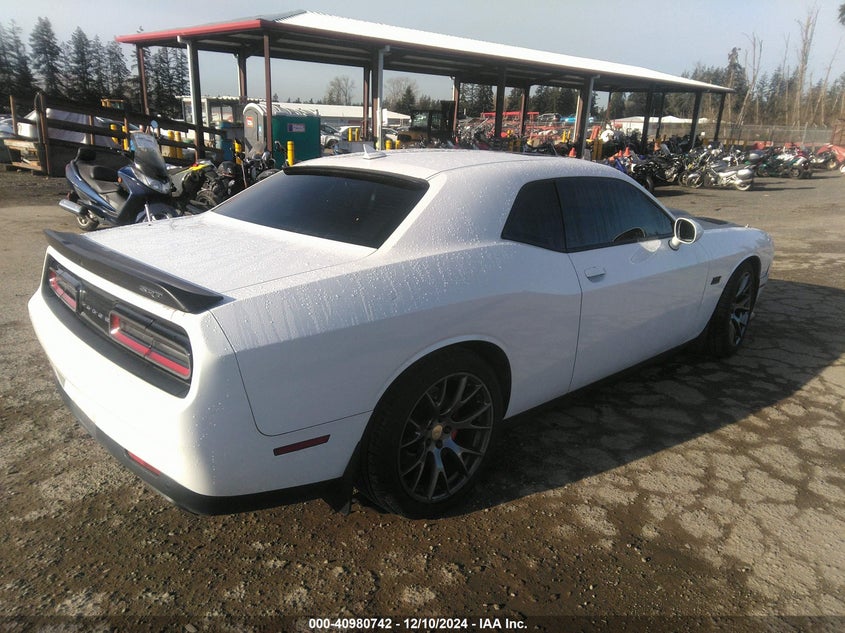 Vin: 2c3cdzdj7fh821968, lot: 41470558, dodge challenger srt 392 20154