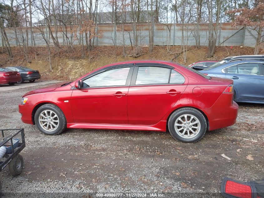 2013 Mitsubishi Lancer Es VIN: JA32U2FU0DU009345 Lot: 40980777