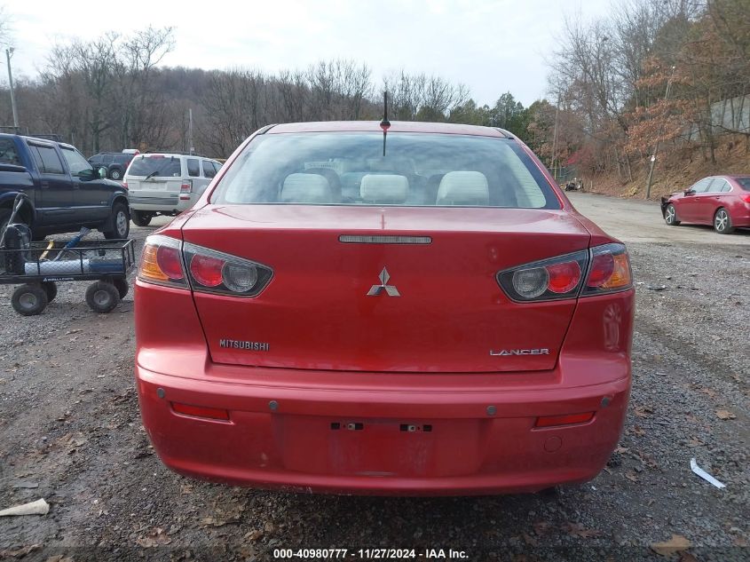 2013 Mitsubishi Lancer Es VIN: JA32U2FU0DU009345 Lot: 40980777