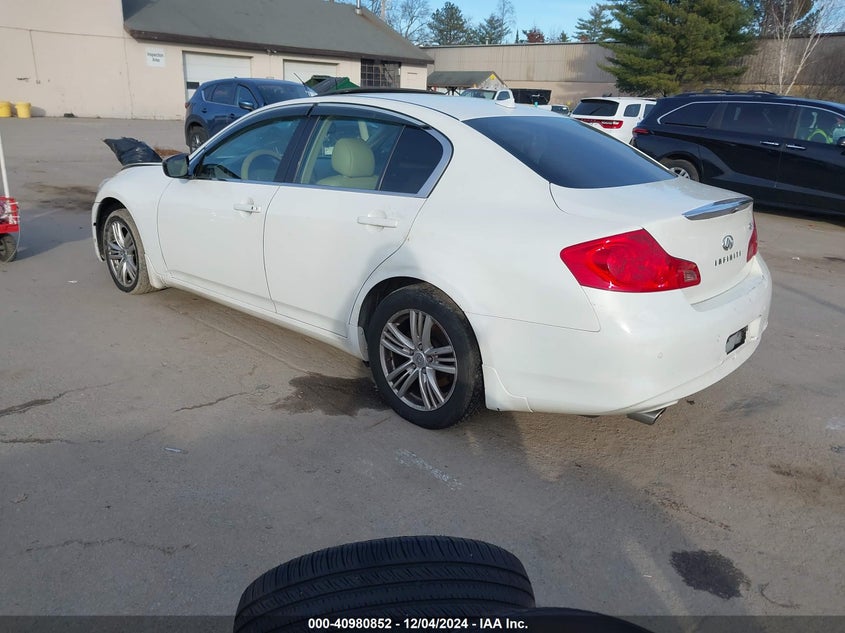 2012 INFINITI G37X VIN: JN1CV6AR2CM978188