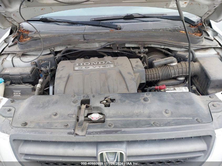 2005 Honda Pilot Ex-L VIN: 2HKYF18645H547640 Lot: 40980859