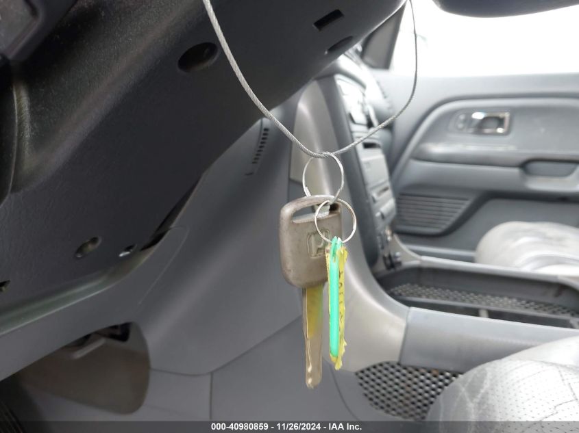 2005 Honda Pilot Ex-L VIN: 2HKYF18645H547640 Lot: 40980859