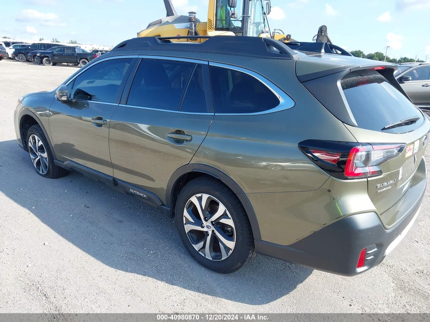 Vin: 4s4btanc7n3269090, lot: 41470686, subaru outback limited 20223