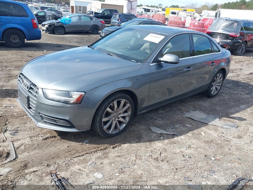 Vin: wauafafl1dn045982, lot: 41470701, audi a4 2.0t premium 20132