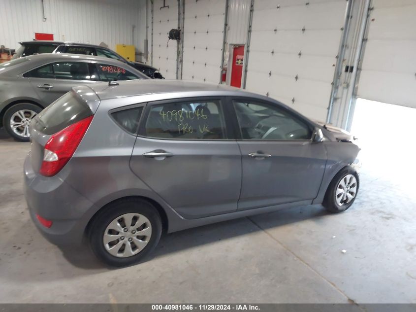 VIN KMHCT5AEXFU220075 2015 HYUNDAI ACCENT no.13