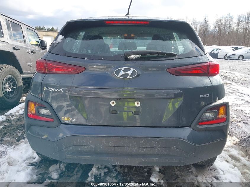 2018 Hyundai Kona Se VIN: KM8K1CAA4JU150827 Lot: 40981054