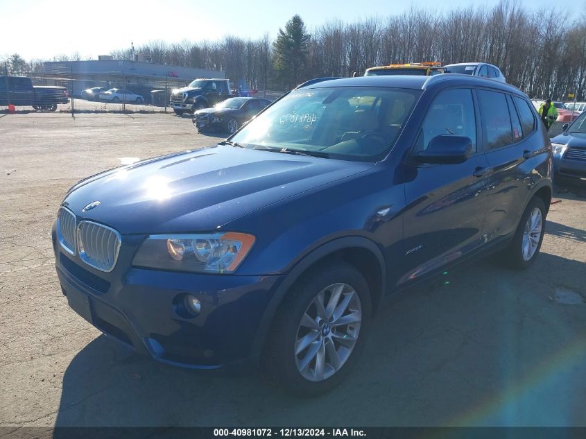 VIN 5UXWX9C5XD0D08107 2013 BMW X3, Xdrive28I no.2