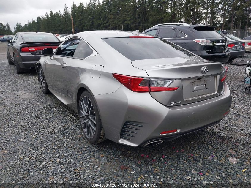 VIN JTHHE5BC2F5003002 2015 Lexus RC, 350 no.3