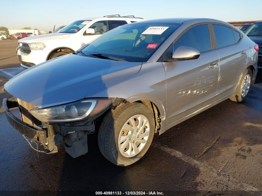 2017 Hyundai Elantra Se VIN: 5NPD74LF2HH093719 Lot: 40981133