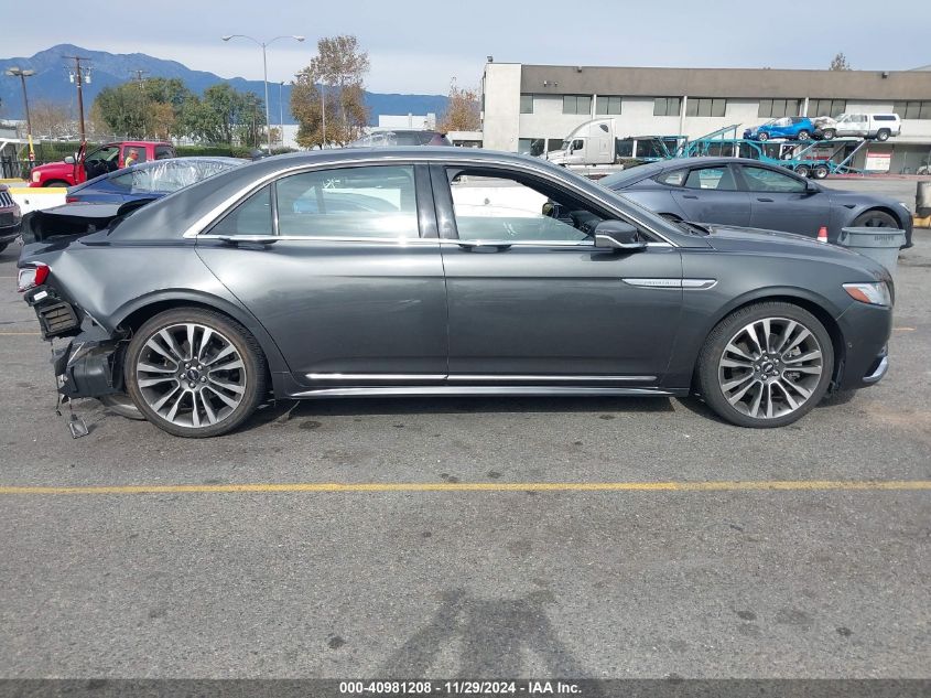 2019 Lincoln Continental Reserve VIN: 1LN6L9NC2K5612906 Lot: 40981208