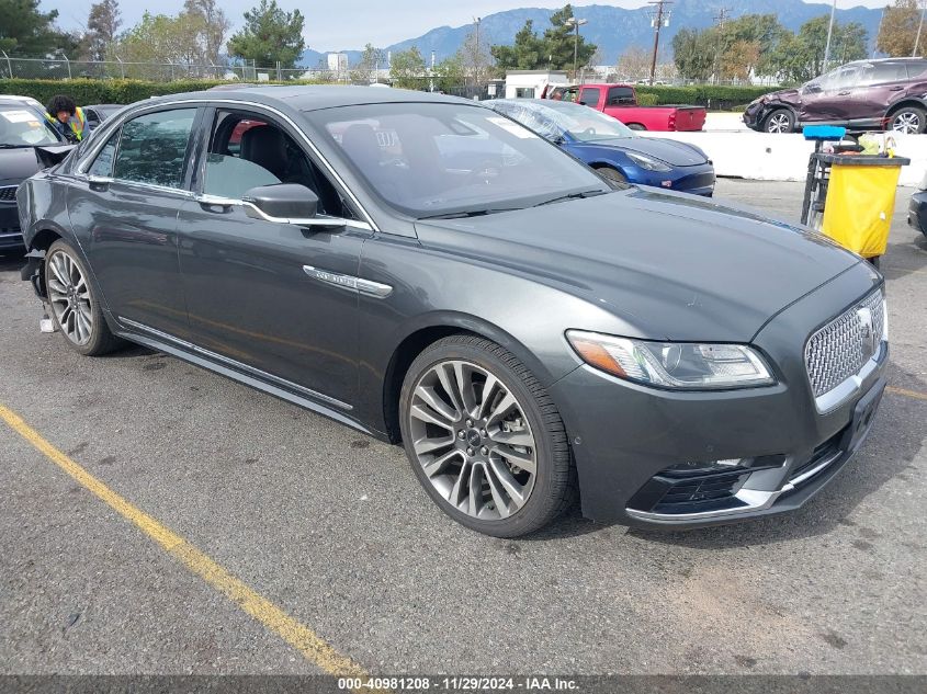 2019 Lincoln Continental Reserve VIN: 1LN6L9NC2K5612906 Lot: 40981208