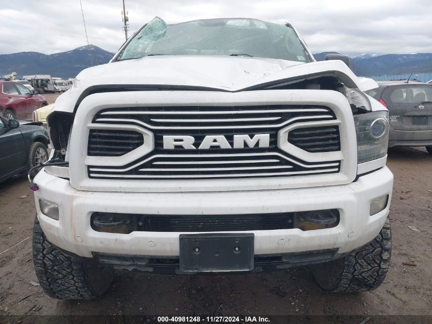 2018 Ram 2500 Laramie 4X4 6'4 Box VIN: 3C6UR5FL9JG405980 Lot: 40981248