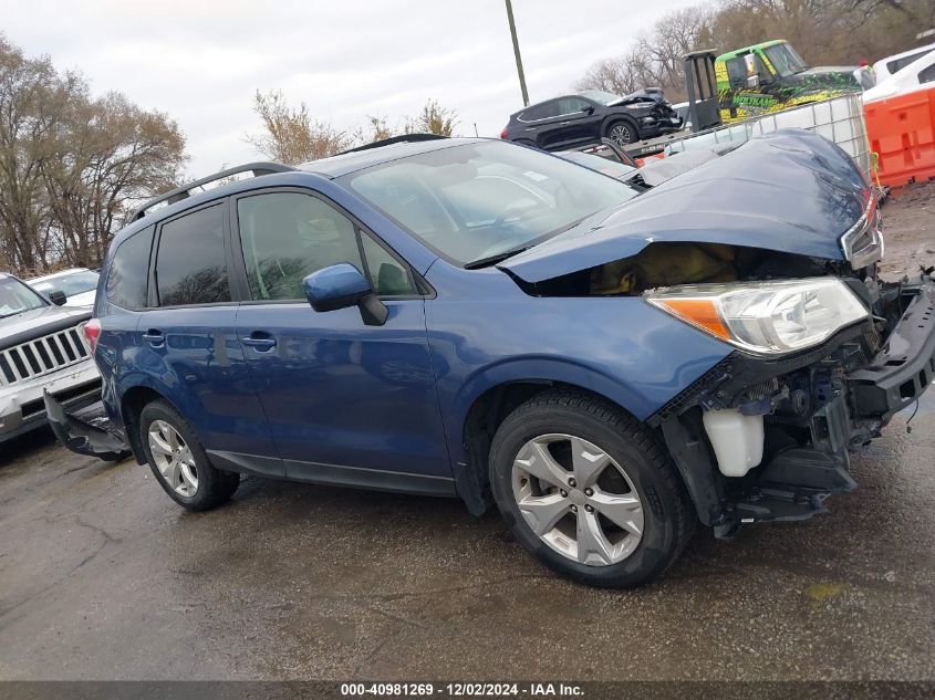 2014 Subaru Forester 2.5I Premium VIN: JF2SJAEC4EH553291 Lot: 40981269