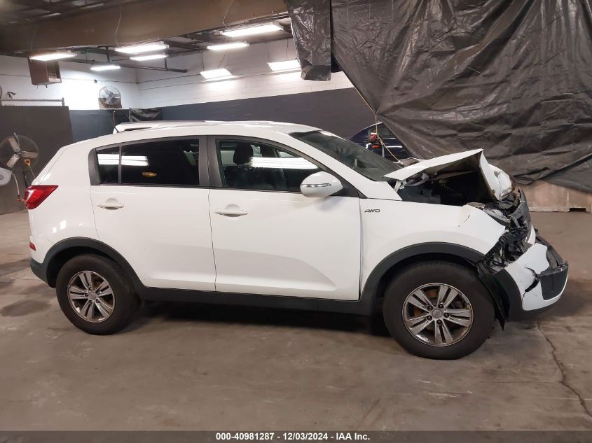 2011 Kia Sportage Lx VIN: KNDPBCA20B7048554 Lot: 40981287