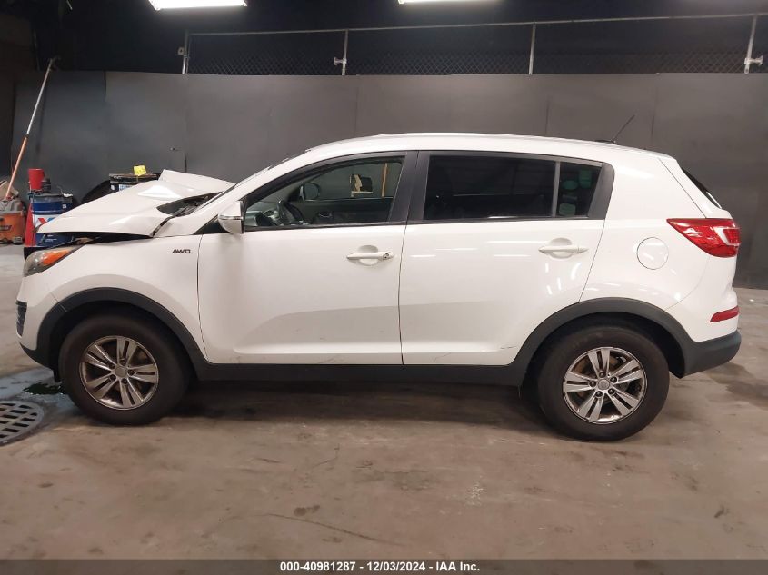 2011 Kia Sportage Lx VIN: KNDPBCA20B7048554 Lot: 40981287