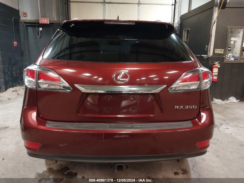 VIN 2T2BK1BAXFC265629 2015 Lexus RX, 350 no.16