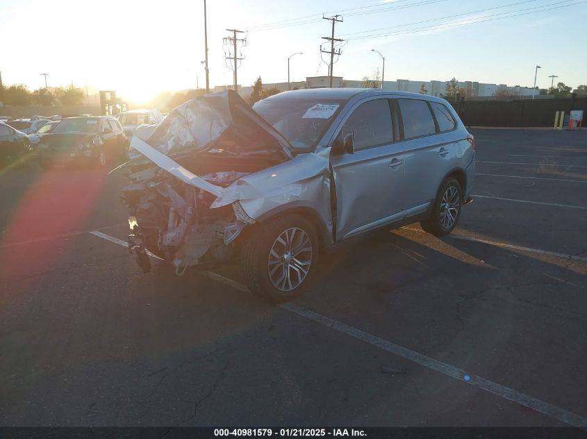 VIN JA4AD2A38HZ028398 2017 Mitsubishi Outlander, ES no.2