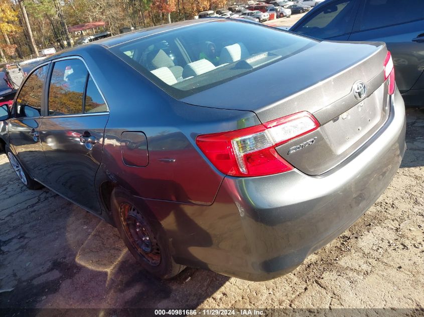 VIN 4T1BF1FK8DU261554 2013 Toyota Camry, LE no.3