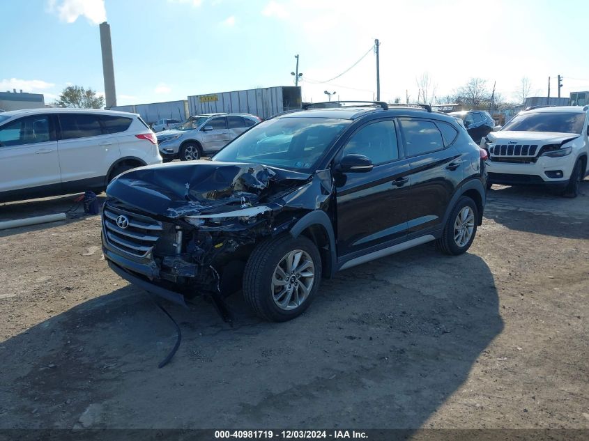 VIN KM8J3CA42JU617016 2018 Hyundai Tucson, Sel Plus no.2