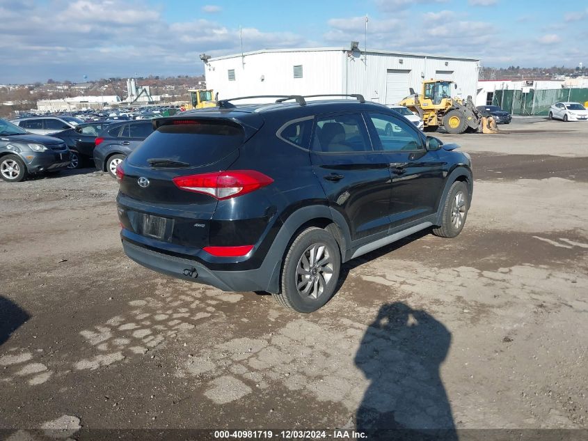 VIN KM8J3CA42JU617016 2018 Hyundai Tucson, Sel Plus no.4