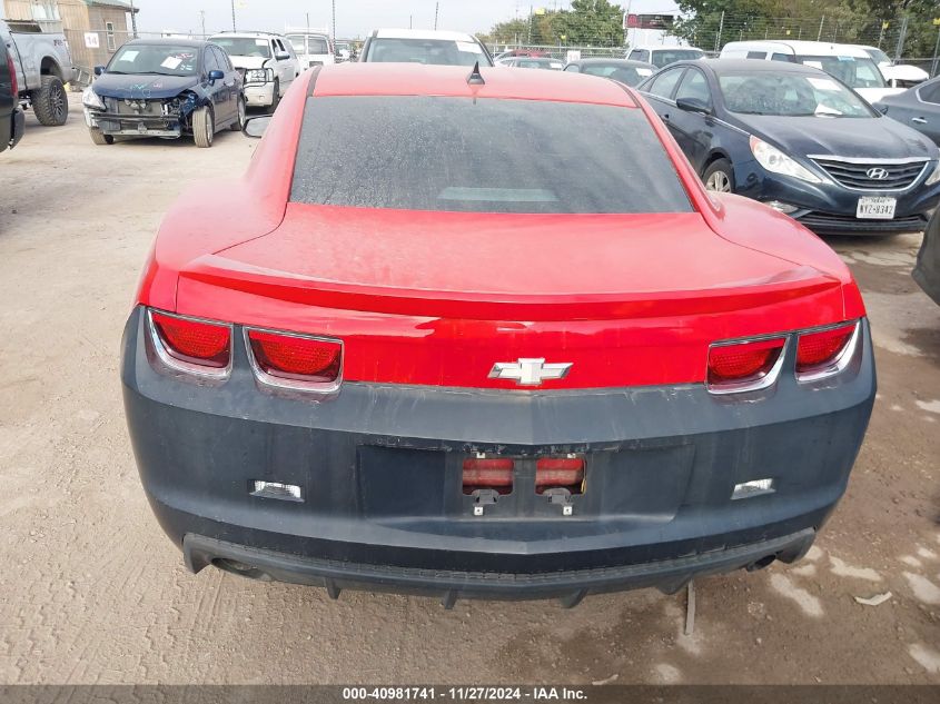 2013 Chevrolet Camaro 2Ls VIN: 2G1FA1E38D9212374 Lot: 40981741