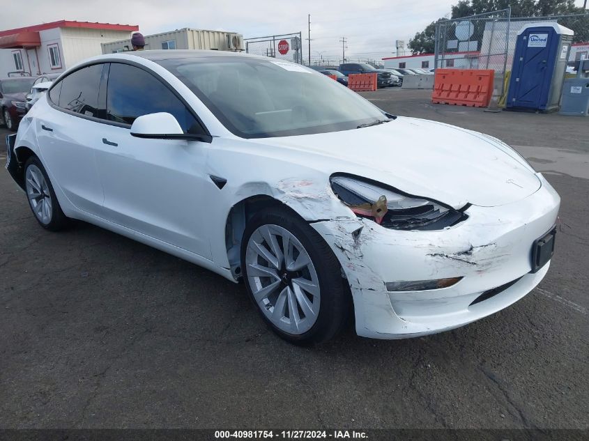 VIN 5YJ3E1EA2PF497425 2023 TESLA MODEL 3 no.1