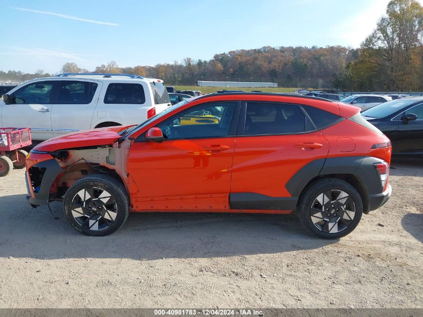 2024 Hyundai Kona Sel VIN: KM8HB3AB5RU159368 Lot: 40981783