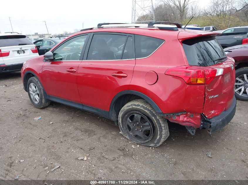 VIN JTMZFREV1D5010835 2013 Toyota RAV4, LE no.3