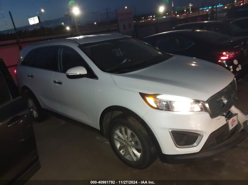 2018 Kia Sorento 2.4L Lx VIN: 5XYPG4A33JG346937 Lot: 40981792