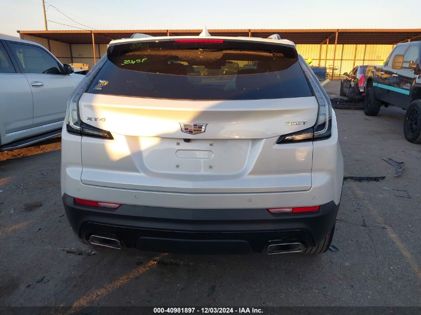 2023 Cadillac Xt4 Fwd Sport VIN: 1GYFZER40PF118859 Lot: 40981897