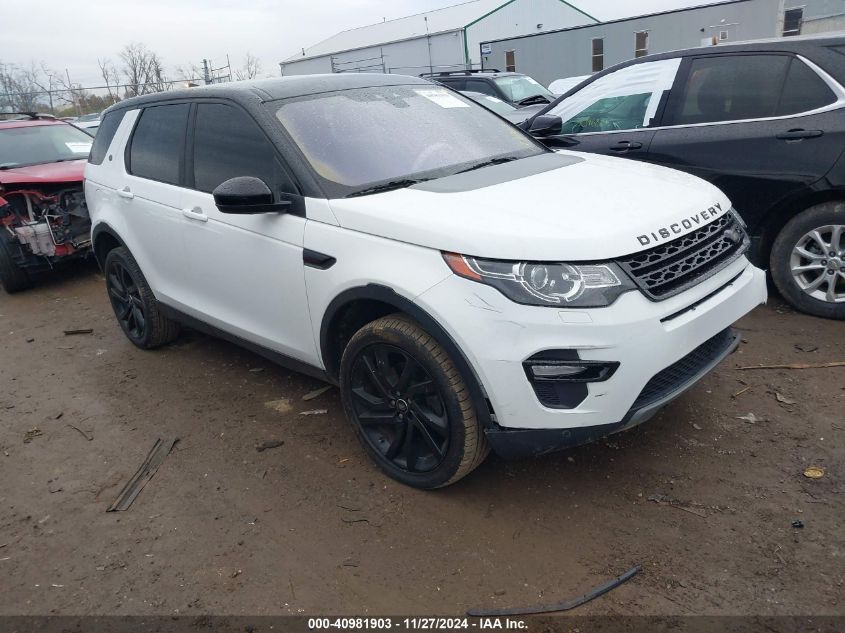 VIN SALCR2BG2HH715988 2017 Land Rover Discovery, Sp... no.1