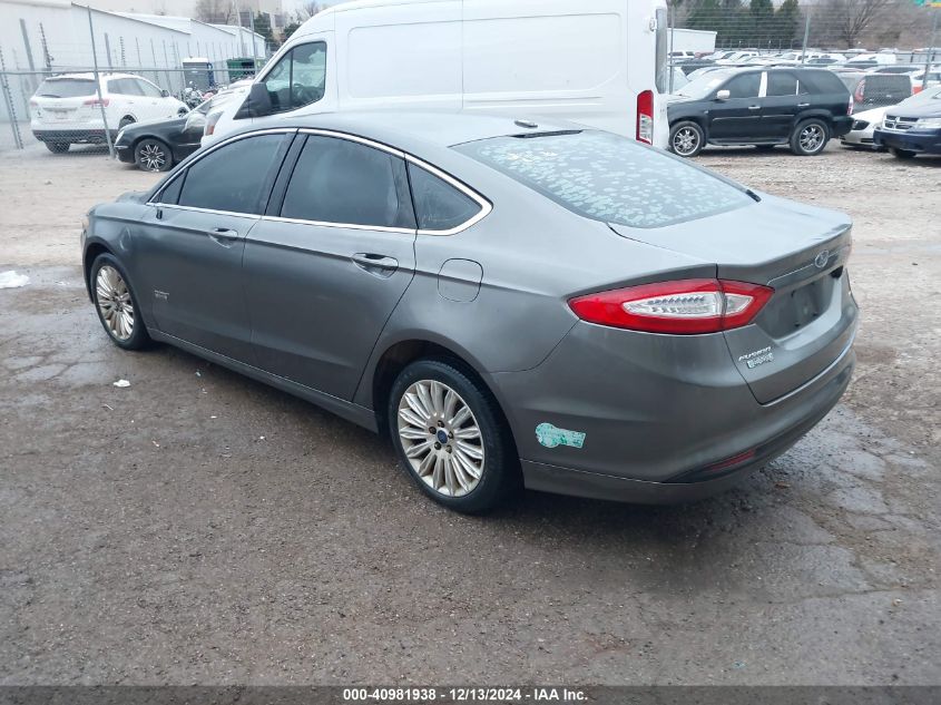 VIN 3FA6P0PU9ER269416 2014 FORD FUSION ENERGI no.3