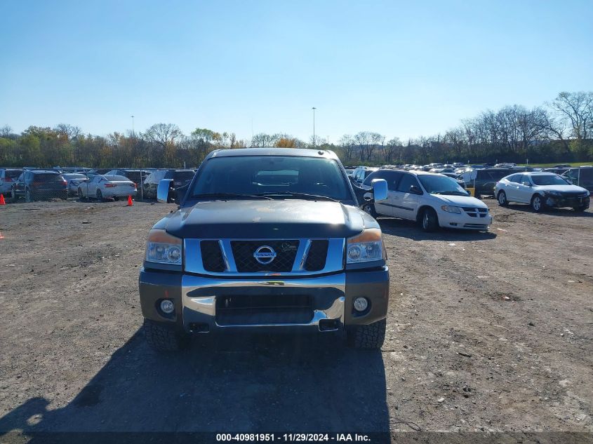 2012 Nissan Titan Sl VIN: 1N6BA0EC7CN306626 Lot: 40981951