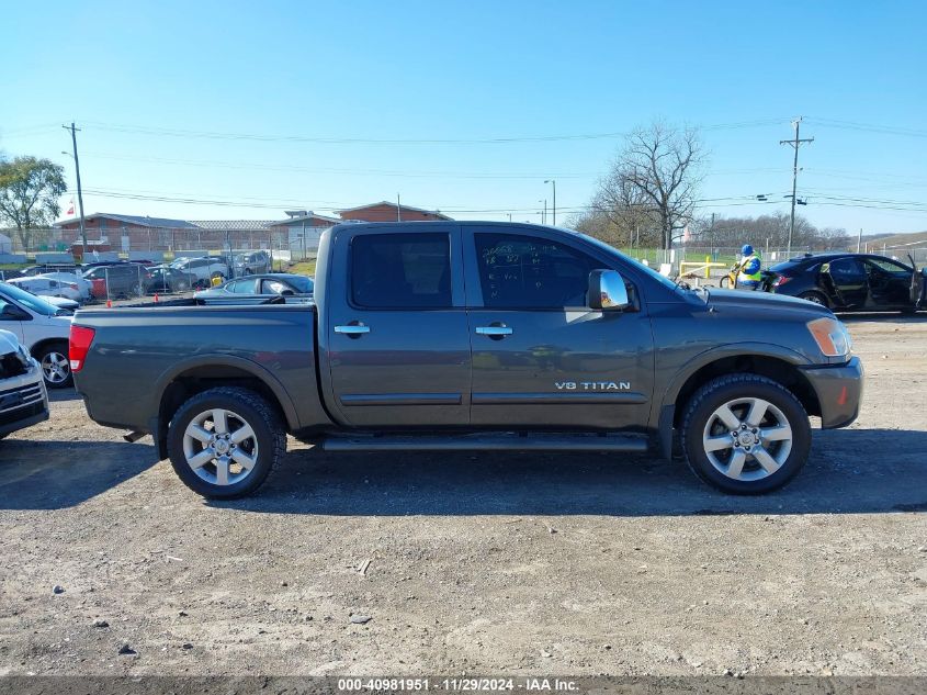 2012 Nissan Titan Sl VIN: 1N6BA0EC7CN306626 Lot: 40981951