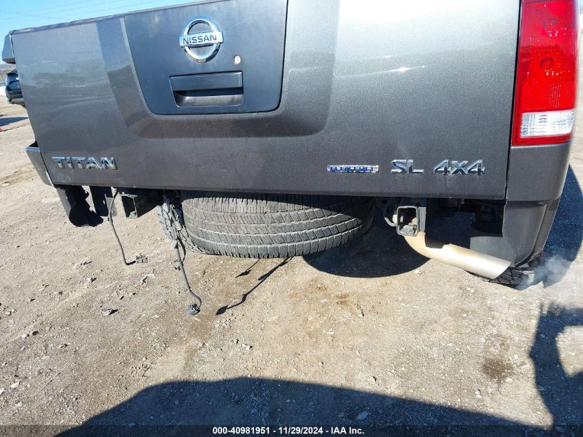 2012 Nissan Titan Sl VIN: 1N6BA0EC7CN306626 Lot: 40981951