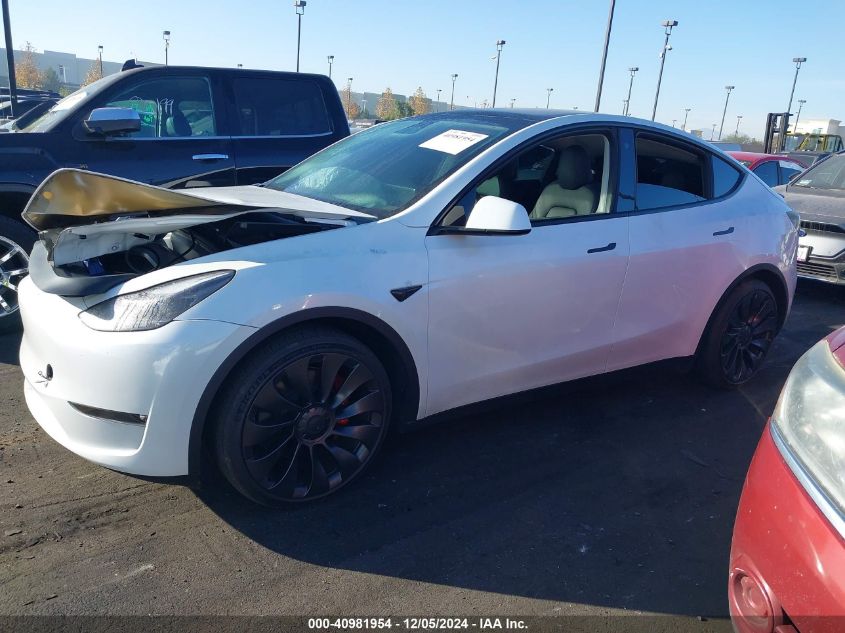 2023 Tesla Model Y VIN: 7SAYGDEF9PF710712 Lot: 40981954