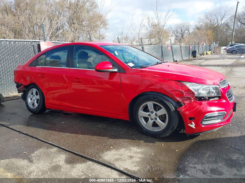 2015 Chevrolet Cruze 1Lt Auto VIN: 1G1PC5SBXF7299068 Lot: 40981955