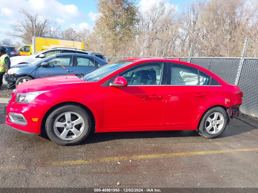 2015 Chevrolet Cruze 1Lt Auto VIN: 1G1PC5SBXF7299068 Lot: 40981955