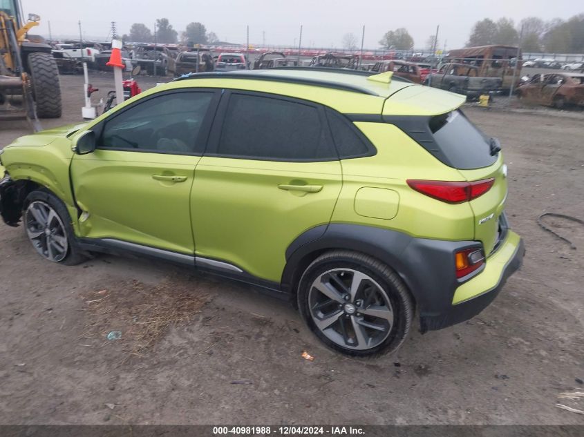 2019 Hyundai Kona Limited VIN: KM8K33A56KU337128 Lot: 40981988