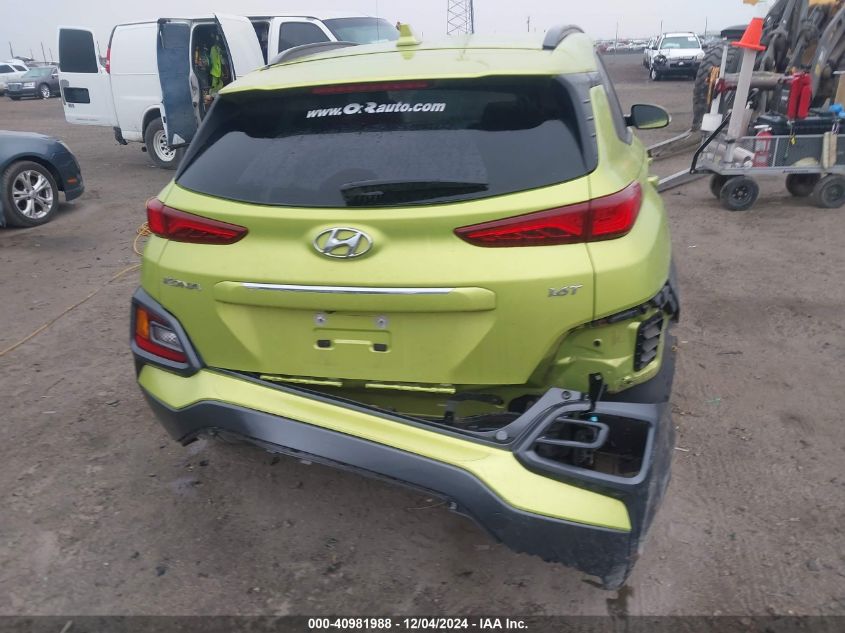 2019 Hyundai Kona Limited VIN: KM8K33A56KU337128 Lot: 40981988