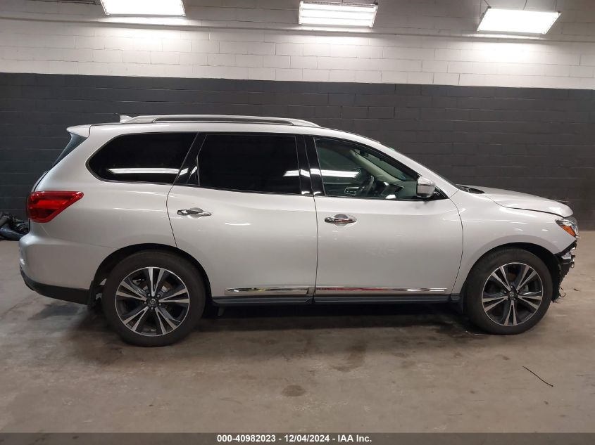 2019 Nissan Pathfinder Platinum VIN: 5N1DR2MM2KC630857 Lot: 40982023