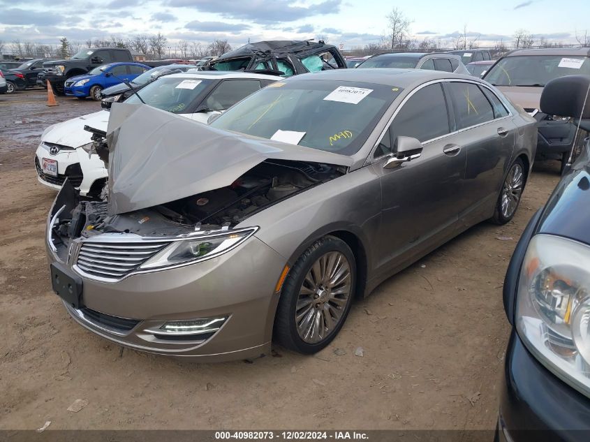 VIN 3LN6L2J99FR617556 2015 Lincoln MKZ no.2