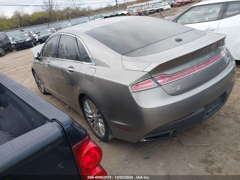 VIN 3LN6L2J99FR617556 2015 Lincoln MKZ no.3