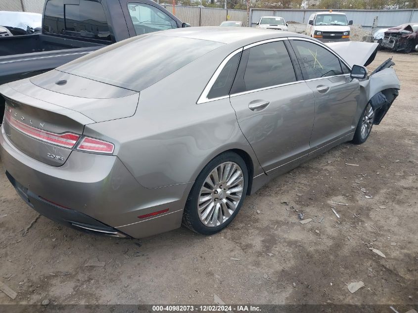 VIN 3LN6L2J99FR617556 2015 Lincoln MKZ no.4