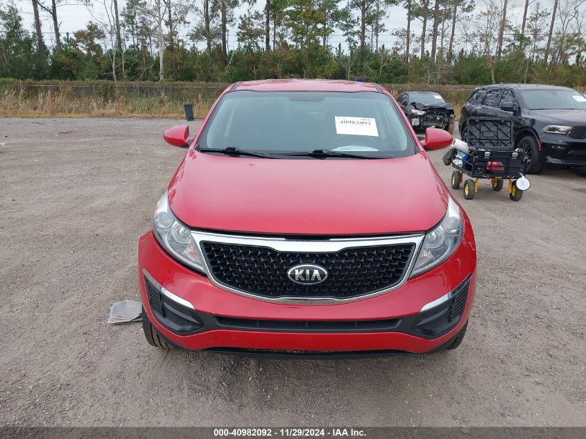 2015 Kia Sportage Lx VIN: KNDPB3AC9F7735739 Lot: 40982092